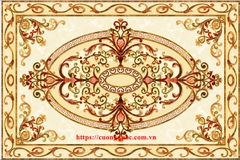 Gạch thảm truyền thống khắc kim 1200x1200 CQ88066