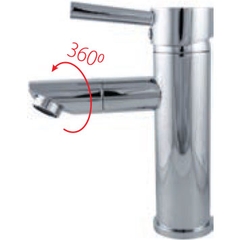 Vòi chậu lavabo 1 lỗ nóng lạnh Royal RA-158V