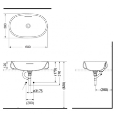 Chậu rửa đặt bàn TOTO PJS05WE#MW