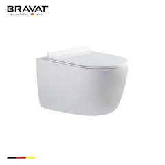 Bồn cầu âm tường cao cấp Bravat C21172UW-ENG