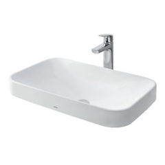 Chậu rửa lavavbo TOTO đặt trên bàn đá LT5715