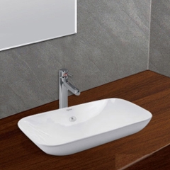 Chậu rửa lavabo đặt trên bàn Viglacera V28