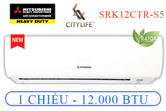 ĐIỀU HÒA TREO TƯỜNG MITSUBISHI HEAVY 1 CHIỀU CƠ - SRK/SRC12CTR-S5 - 1 chiều cơ - 12.000 Btu