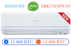 ĐIỀU HÒA TREO TƯỜNG MITSUBISHI HEAVY 2 CHIỀU INVERTER - SRK/SRC35ZSPS-S5 - CÔNG SUẤT 12.000 BTU