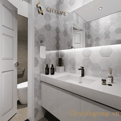 Tủ treo lavabo Caesar EH05388AV + LF5388