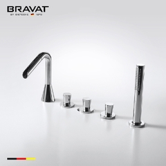 Vòi xả bồn kèm sen tắm cao cấp Bravat F596150C-ENG