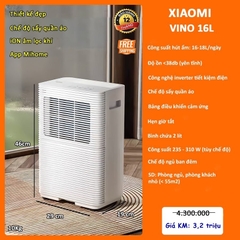 Máy hút ẩm Xiaomi Vino 16L