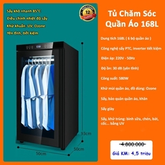 Tủ bảo quản đồ TQ-001 168L