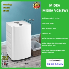 Máy giặt mini Midea V05
