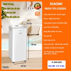 Máy hút ẩm Xiaomi Yadu 20L YD-CS205S