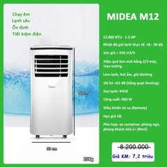 Điều hoà di động Midea M12