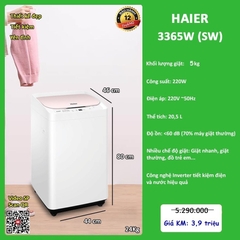 Máy giặt mini Haier 3365W