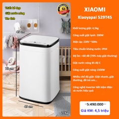 Máy giặt mini Xiaomi Xiaoyapai 529T - Giặt nước nóng
