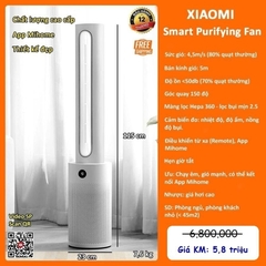 Quạt không cánh Xiaomi Smart Purifying Fan