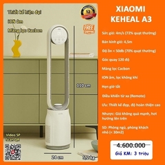 Quạt không cánh Xiaomi KEHEAL A3