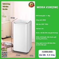 Máy giặt mini Midea V10E 3kg