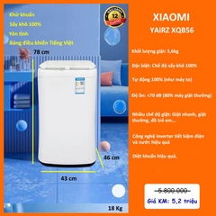 Máy giặt mini Xiaomi Yairz XQB56 5,6kg