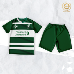 Bộ Quần Áo Bóng Đá Liverpool Màu Xanh Lá - 3 MIỀN SPORT