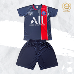 Bộ Quần Áo Bóng Đá Paris Saint Germain Màu  Xanh Than - 3 MIỀN SPORT