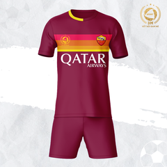 Bộ Quần Áo Bóng Đá Arsenal Màu Đỏ Đô - Thun Lạnh Cao Cấp