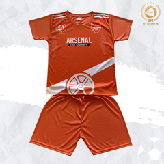 Bộ Bóng Đá Trẻ Em Arsenal Màu Cam (Mẫu Mới) - 3 Miền Sport