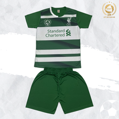 Bộ Quần Áo Bóng Đá Liverpool Màu Xanh Size Nhỏ - 3 MIỀN SPORT