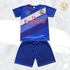 Bộ Quần Áo Bóng Đá Fly Emirates Size Nhỏ Màu Xanh Bích - 3 MIỀN SPORT
