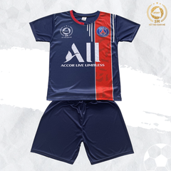 Bộ Quần Áo Bóng Đá Trẻ Em CLB Anh Màu Xanh Than - Thun Lạnh Cao Cấp