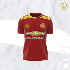 Bộ Quần Áo Bóng Đá Manchester United Size Nhỏ Màu Đỏ - 3 MIỀN SPORT