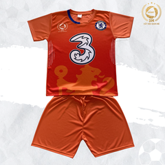 Bộ Bóng Đá Trẻ Em Chelsea Màu Cam - 3 Miền Sport