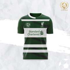 Bộ Quần Áo Bóng Đá Liverpool Màu Xanh Size Nhỏ - 3 MIỀN SPORT