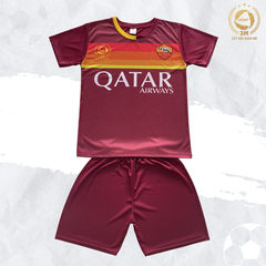 Bộ Quần Áo Bóng Đá Đội Tuyển Qatar Size Nhỏ Màu Đỏ Đô - 3 MIỀN SPORT
