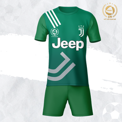 Bộ Quần Áo Bóng Đá Juventus Màu Xanh Lá - 3 MIỀN SPORT