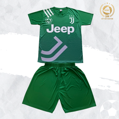 Bộ Quần Áo Bóng Đá Juventus Màu Xanh Lá - 3 MIỀN SPORT