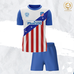 Bộ Quần Áo Bóng Đá Atletico Plus 500 Màu Xanh Bích Size Nhỏ - 3 MIỀN SPORT