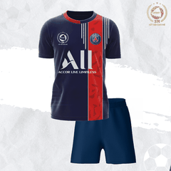 Bộ Quần Áo Bóng Đá Trẻ Em CLB Anh Màu Xanh Than - Thun Lạnh Cao Cấp