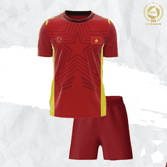 Bộ Quần Áo Bóng Đá Đội Tuyển Việt Nam Size Nhỏ - 3 MIỀN SPORT
