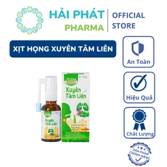 Xịt Họng METOPOLIS XUYÊN TÂM LIÊN – Hỗ trợ ngăn ngừa vi khuẩn, làm sạch khoang miệng