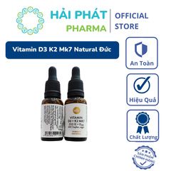 Vitamin D3 K2 Mk7 Sunday Natural 20ml Đức