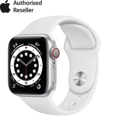 Apple Watch Series 6 40mm (4G) Viền Nhôm Dây Cao Su  Chính Hãng VNA