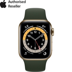 Apple Watch Series 6 40mm (4G) Viền Thép Dây Cao Su  Chính Hãng VNA