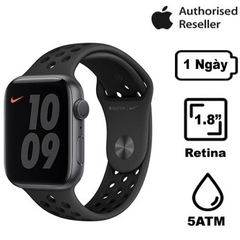 Apple Watch Series 6 Nike 44mm (GPS) Viền Nhôm Dây Cao Su  Chính Hãng VNA