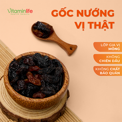 Nho khô 3 màu Happy Nuts 150g - Hộp giấy - Xanh