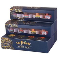 Bộ Mứt Tứ Quý Combo 4 Hủ Mứt 4 Hương Vị LaFresh