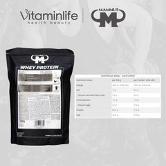 Bột Whey Protein Vị Cà Phê Đá Mammut Nutrition 1000g