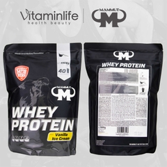 Bột Whey Protein hương kem vanilla Mammut Nutrition - Túi zip 1000g