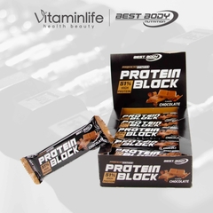 TPBS dạng thanh Protein Block vị Chocolate Best Body Nutrition 90g