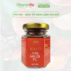 Bào Tử Nấm Linh Chi Đỏ Nông Sản Xanh 50g