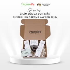 [SET QUÀ TẶNG] Chăm sóc da đơn giản Australian Creams Kakadu Plum