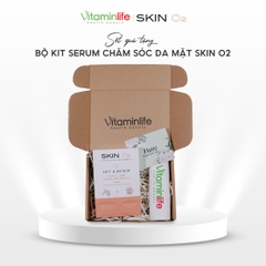 [SET QUÀ TẶNG] Bộ kit serum chăm sóc da mặt Skin O2 (Biến thể 2)